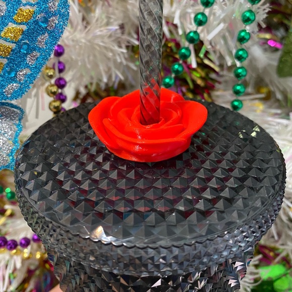 Rose Straw Topper - Picture 3 of 4